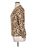 Cliche Animal Print Brown Long Sleeve Turtleneck Size 1X - photo 5