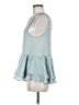 Assorted Brands 100% Polyester Teal Sleeveless Blouse Size M (estimated) - photo 5