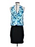 B. Smart 100% Polyester Blue Cocktail Dress Size 2 - photo 2