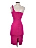 Cushnie Solid Pink Cocktail Dress Size 2 - photo 2