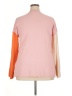 Unbranded Color Block Pink Pullover Sweater Size XL - photo 2