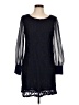 Charming Charlie 100% Polyester Blue Casual Dress Size L - photo 1