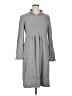 Boden Solid Gray Casual Dress Size 16 - photo 1