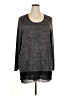 Melissa McCarthy Seven7 Gray 3/4 Sleeve Top Size 1X - photo 1