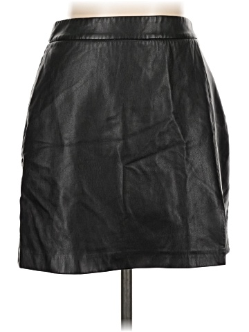 Elie Tahari Faux Leather Skirt (view 1)