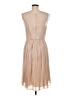 Boden 100% Viscose Tan Cocktail Dress Size 8 - photo 2