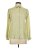 Catalina 100% Polyester Solid Green Long Sleeve Blouse Size 10 - photo 1