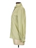 Catalina 100% Polyester Solid Green Long Sleeve Blouse Size 10 - photo 5
