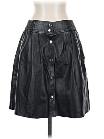 BA&SH Faux Leather Skirt (view 1)