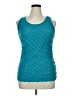 Jason Maxwell Teal Sleeveless Blouse Size XL - photo 1