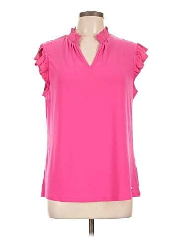 Anne Klein Sleeveless Blouse (view 1)