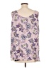 Unbranded Purple Sleeveless Blouse Size L (estimated) - photo 2