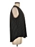 Vince Camuto 100% Polyester Polka Dots Black Sleeveless Blouse Size M - photo 4