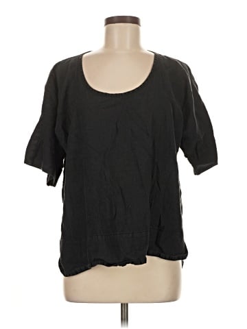 Flax Short Sleeve Top (view 1)