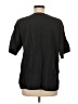 Flax 100% Linen Black Short Sleeve Top Size (M) - photo 2