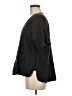 Flax 100% Linen Black Short Sleeve Top Size (M) - photo 5