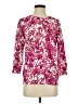 G.H. Bass & Co. 100% Cotton Floral Pink Pullover Sweater Size S - photo 1