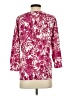 G.H. Bass & Co. 100% Cotton Floral Pink Pullover Sweater Size S - photo 2