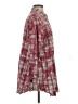 Talula Plaid Burgundy Long Sleeve Button-Down Shirt Size S - photo 4