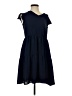 Unbranded Solid Blue Casual Dress Size S - photo 1