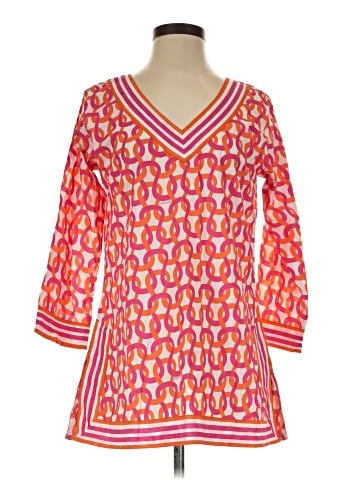 Gretchen Scott Designs 3/4 Sleeve Blouse (view 1)