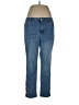 Baccini Color Block Blue Jeans Size 12 - photo 1