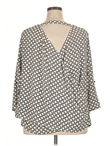 Pleione 3/4 Sleeve Blouse (view 2)