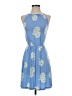 Old Navy Floral Blue Casual Dress Size XS - photo 1