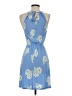 Old Navy Floral Blue Casual Dress Size XS - photo 2