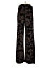 Theory Animal Print Black Casual Pants Size XS - photo 2