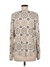 Chico's Ivory Long Sleeve Top Size L - photo 2