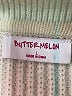 Butter Melon Stripes Ivory Pullover Sweater Size L - photo 7