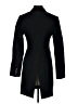 ALLSAINTS Spitalfields Black Wool Coat Size 6 - photo 2