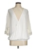 Tart 100% Polyester Ivory 3/4 Sleeve Blouse Size M - photo 1