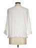 Tart 100% Polyester Ivory 3/4 Sleeve Blouse Size M - photo 2