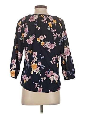 Christopher & Banks 3/4 Sleeve Blouse (view 2)