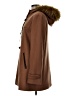 Cole Haan Brown Wool Coat Size 8 - photo 5