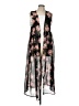 Live 4 Truth 100% Polyester Floral Black Casual Dress Size L - photo 1