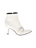 DidierAngelo Solid White Ankle Boots Size 5 1/2 - photo 1