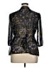 Elle 100% Polyester Black 3/4 Sleeve Blouse Size XL - photo 2
