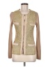 MM Couture 100% Nylon Tan Long Sleeve Top Size M - photo 1