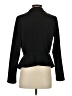 Diane von Furstenberg 100% Polyester Solid Black Blazer Size S - photo 2
