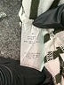 Green Envelope Stripes Ivory Short Sleeve T-Shirt Size S - photo 8