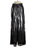 WAYF 100% Polyester Metallic Silver Casual Pants Size S - photo 1