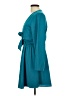 Great Jones 100% Polyester Solid Teal Casual Dress Size L - photo 5