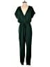 Shein 100% Polyester Solid Green Jumpsuit Size 6 - photo 1