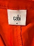 CAbi Color Block Orange Jeans Size 4 - photo 7
