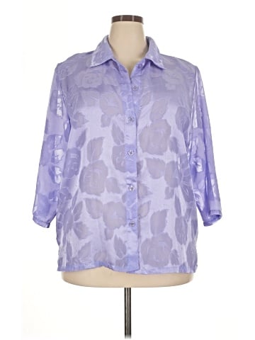 Salon Studio by Haband 3/4 Sleeve Blouse (view 1)