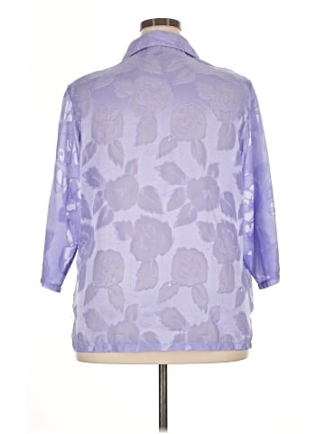 Salon Studio by Haband 3/4 Sleeve Blouse (view 2)