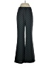 OVI 100% Polyester Chevron-herringbone Black Dress Pants Size S - photo 1